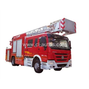 22 m aerial ladder fire truck